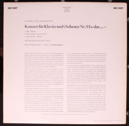 DECCA MD 1007 - Klavierkonzert Nr. 5 - Image 2