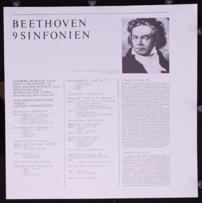 Fontana K 71 BA 600 - Sämtliche Sinfonien Gewandhausorchester Le - Image 2