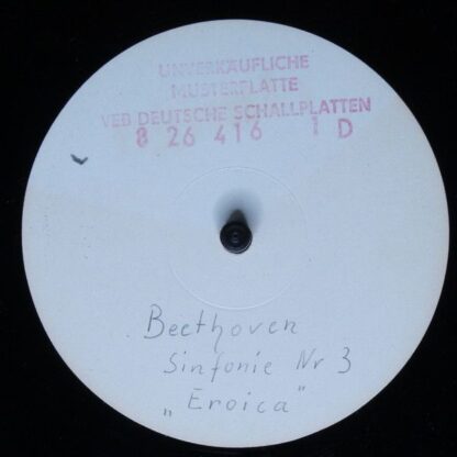 Eterna 8 26 416 - Sinfonie Nr. 3 Es-dur Op. 55 (Eroica)