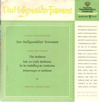 Deutsche Grammophon Gesellschaft Literarisches Arc 42 002 LPES -