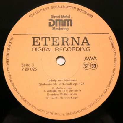 Eterna 7 25 025-026 - Sinfonie Nr. 4 B-dur Op. 60 / Sinfonie Nr. - Image 7