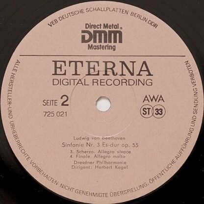 Eterna 7 25 021 - Sinfonie Nr. 3 Es-dur Op. 55 Eroica - Image 4