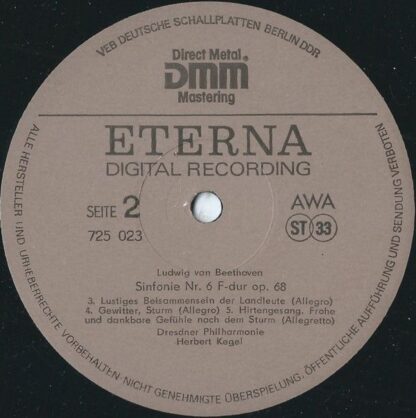 Eterna 725 023 - Sinfonie Nr. 6 F-dur Op. 68 Pastorale - Image 9