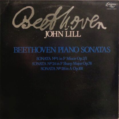 Enigma Records (8) VAR 1006 - Beethoven Piano Sonatas - No. 1 In