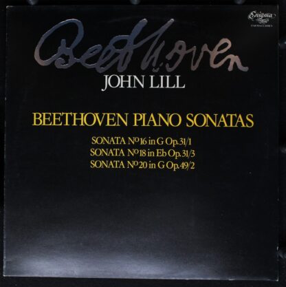 Enigma Records (8) VAR 1003 - Beethoven Piano Sonatas • No.16 /