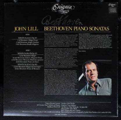 Enigma Records (8) VAR 1003 - Beethoven Piano Sonatas • No.16 / - Image 2