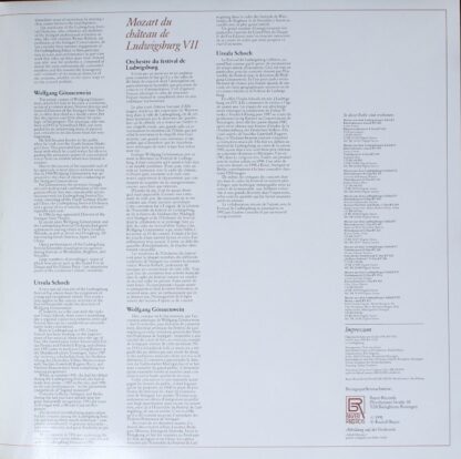 Bayer Records BR 100 099 - Aus Dem Ludwigsburger Schloß VII - Image 3