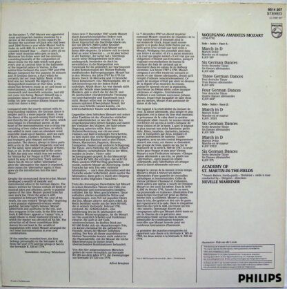 Philips 6514 207 - German Dances •  Marches - Image 2