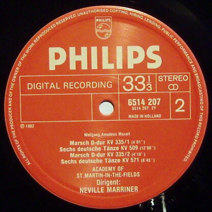 Philips 6514 207 - German Dances •  Marches - Image 3