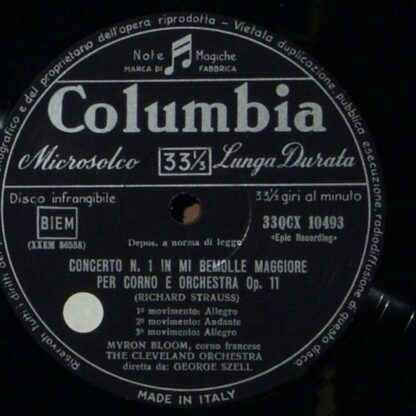 Epic LC 3841 - Concerto In A Major For Clarinet and Orchestra, K - Image 3