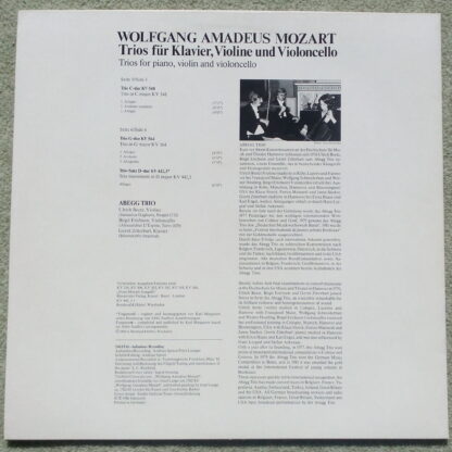 Not On Label - - Trios für Klavier, Violine und Violoncello - Image 2
