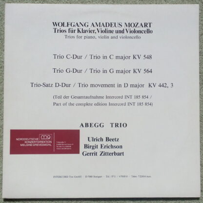 Not On Label - - Trios für Klavier, Violine und Violoncello