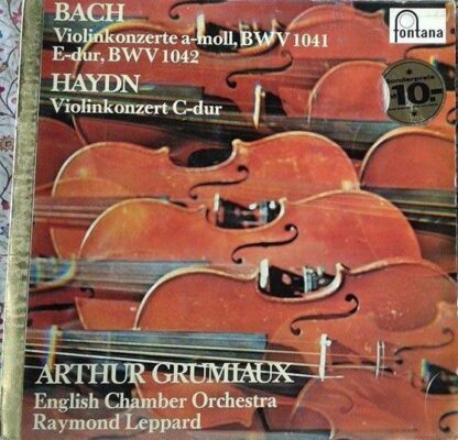 Fontana 6530 004 - Violinkonzerte BWV 1041 & 1042, Violinkonzert