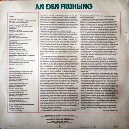 Amiga 8 45 084 - An Den Frühling - Image 2