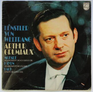 Philips 88405 DY - Meester Violist Arthur Grumiaux; Violinkonzer