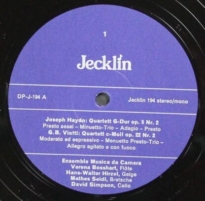 Jecklin 194 - Flötenquartette - Image 2