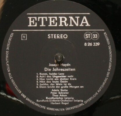 Eterna 8 26 339 - Haydn - Die Jahreszeiten -  Die Schöpfung - Image 3