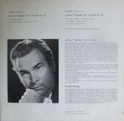 Deutscher Schallplattenclub J 093 - Violinkonzert D-dur / "Eroic - Image 4