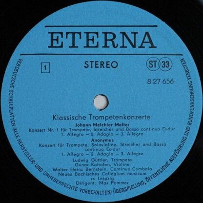 Eterna 8 27 656 - Klassische Trompetenkonzerte - Image 3