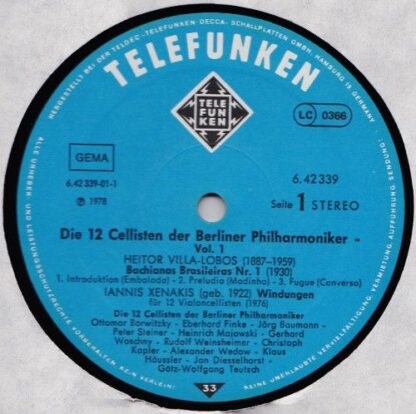 Telefunken 6.42339 AW - Vol. 1 - Image 3