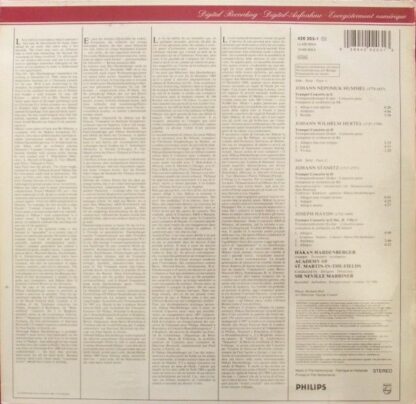 Philips 420 203-1 - Trumpet Concertos - Image 2