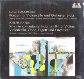 HELIODOR 89 509 - Konzert Für Violoncello Und Orchester B-dur /