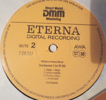 Eterna 7 29 237 - Streichquartett C-dur Op. 76 Nr. 3 Hob. Ill:77 - Image 3