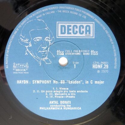 DECCA HDNF 27 - 30 - Haydn, The Symphonies, Symphonies 65 - 72 - Image 9