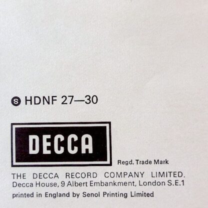 DECCA HDNF 27 - 30 - Haydn, The Symphonies, Symphonies 65 - 72 - Image 13