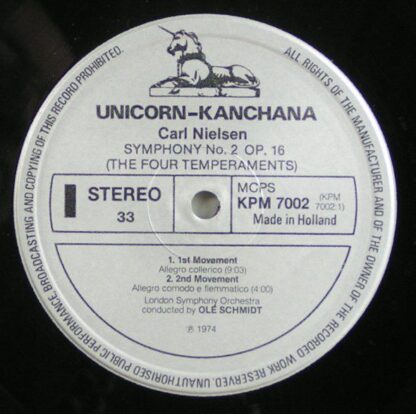 Unicorn-Kanchana KPM 7002 - Carl Nielsen, Symphony No. 2 Op. 16 - Image 3
