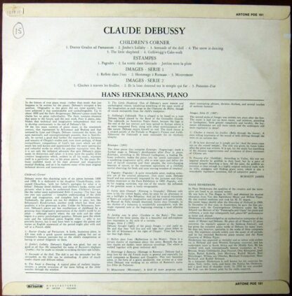 Artone PDE S 181 - Claude Debussy Children's Corner, Images, Ser - Image 2