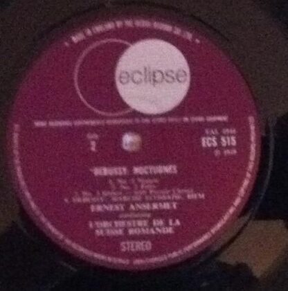 Decca Eclipse ECS 515 - La Mer / Nocturnes / Clair De Lune / Mar - Image 4
