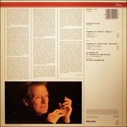 Philips Classics 412 925-1 - Symphonies: No. 100 "Military" & No - Image 2