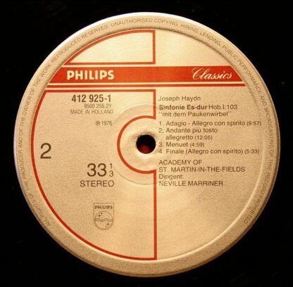 Philips Classics 412 925-1 - Symphonies: No. 100 "Military" & No - Image 4