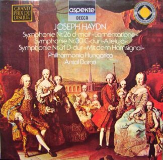 DECCA 6.42431 AH - Symphonie Nr.26 D-Moll "Lamentatione", Sympho