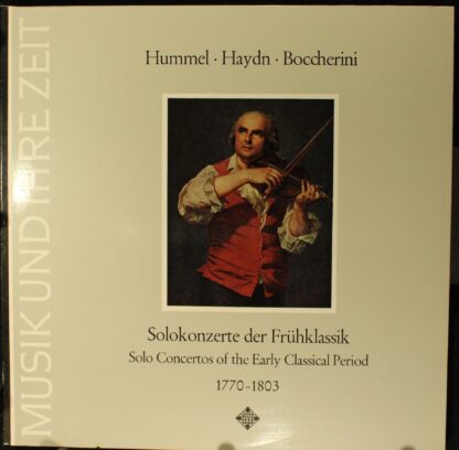 Telefunken Ste LP 074 479 - Solokonzerte Der Frühklassik Um 1770