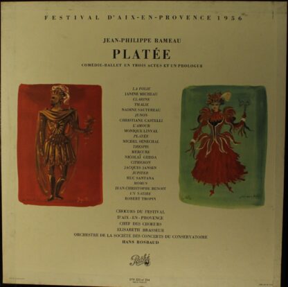 Pathé DTX-223 - Jean-Philippe Rameau - Platee - Festival D'Aix-e