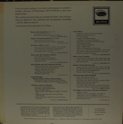 Paramounts Westminster Multiples WM-1002 - Six London Symphonies - Image 5