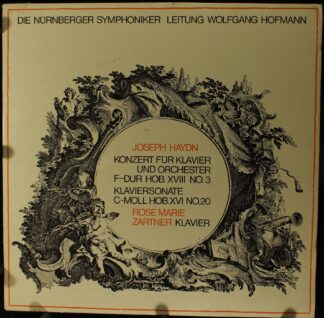 Colosseum COLOS SM 554 - Konzert Für Klavier Und Orchester F-Dur
