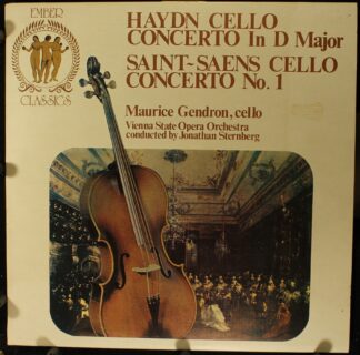 Ember Records ECL 9012 - Haydn Cello Concerto In D Major / Saint