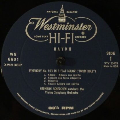 Westminster XWN 18327 - London Symphonies No. 103 And 104 - Image 3