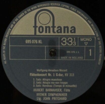 Fontana 695 076 KL - Flötenkonzert Nr. 1 G-Dur, KV 313/ Flötenko - Image 4