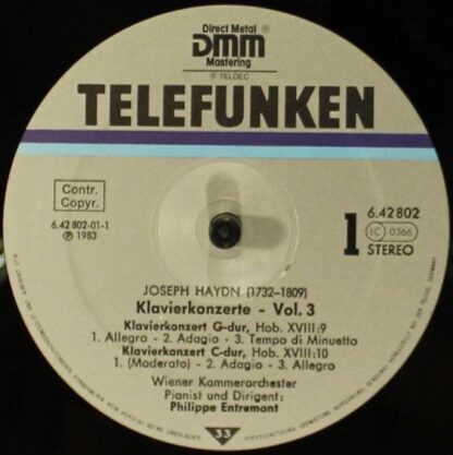 Telefunken 6.42802 AZ - Klavierkonzerte - Piano Concertos - Conc - Image 4