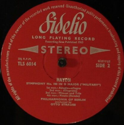 Fidelio TLS 6014 - 'Surprise' & 'Military' - Haydn Symphonies - Image 4