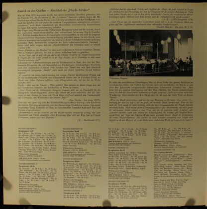 DECCA 6.41809 - Die Jagd La Chasse / Oxford Symphonie - Image 2