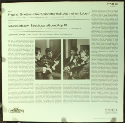 Intercord 717-09MH (J 717/0) - Smetana Debussy Streichquartette - Image 2