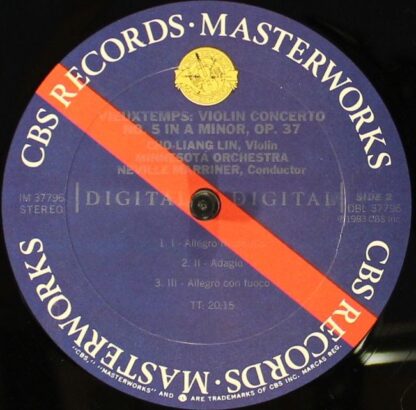 CBS Masterworks Digital IM 37796 - Haydn: Violin Concerto No. 1 - Image 3