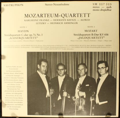 Sastruphon SM 007 005 - Kaiserquartett • Jagdquartett - Image 2