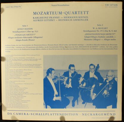 Sastruphon SM 007 028 - Vogelquartett / Dissonanzenquarett - Image 2