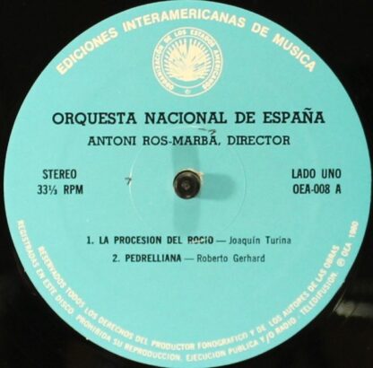 Ediciones Interamericanas De Musica OEA-008 - Organizacion De Lo - Image 3